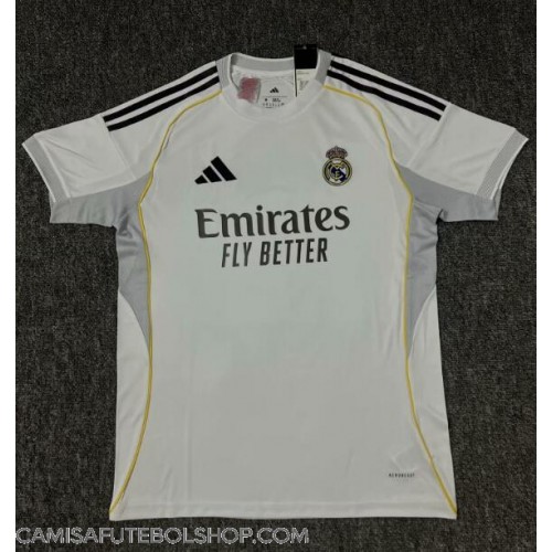 Camisa de time de futebol Real Madrid Replicas 1º Equipamento 2025-26 Manga Curta
